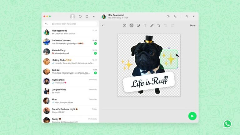 WhatsApp lança editor para criar figurinhas personalizadas; veja como usar