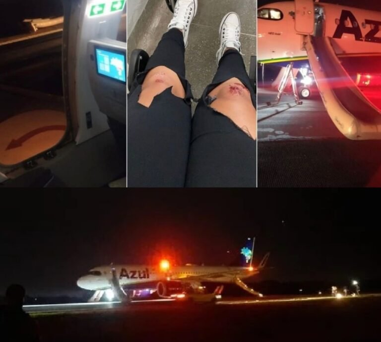 Passageiros saem desesperados de avião da Azul após pane e freada brusca; veja o vídeo