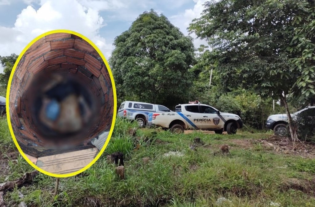 URGENTE - Corpo em decomposição é encontrado dentro de poço, em RO 1 Cadáver Encontrado Poço