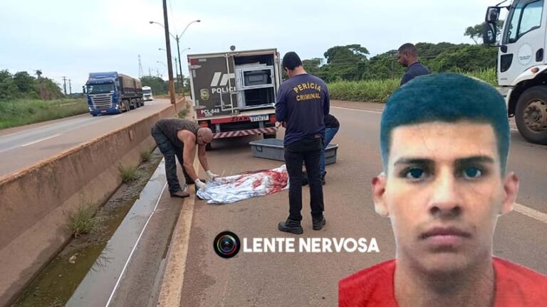 Motociclista perde controle de veículo e morre ao colidir em poste em frente à faculdade Faro