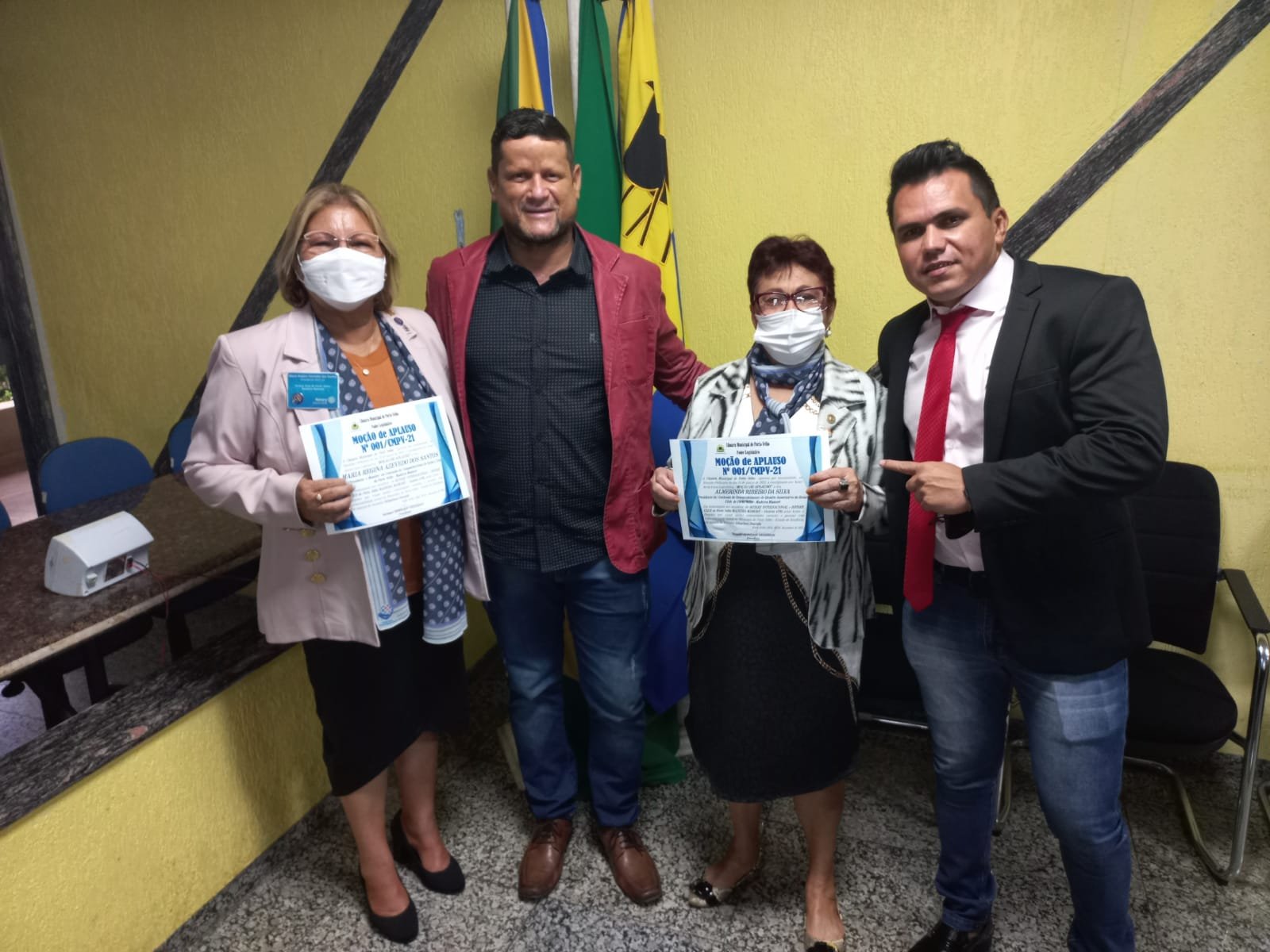 MOÇÃO DE APLAUSOS: vereador Edimilson Dourado homenageia Rotary Club de Porto Velho