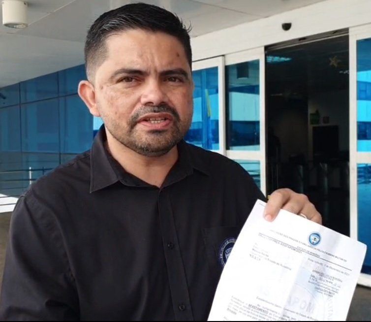 Presidente da Assfapom protocola pedido de afastamento do comandante da Polícia Militar 1 Presidente da Assfapom protocola pedido de afastamento do comandante da Polícia Militar