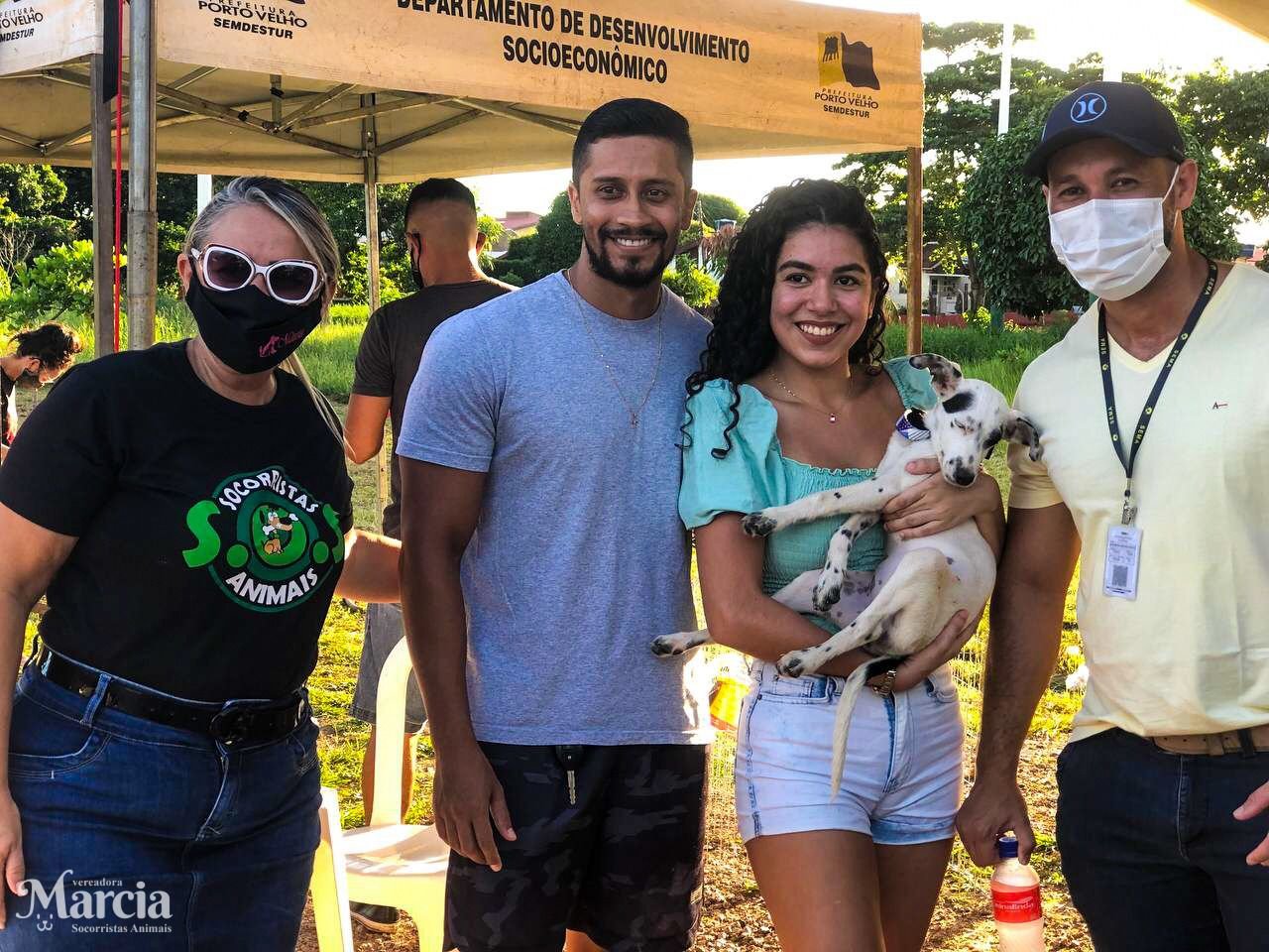 Márcia Socorristas Animais Participa da 1ª Feira de Adoção de Cães e Gatos de Porto Velho