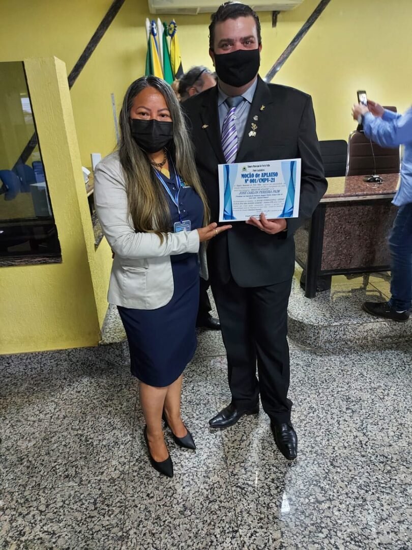 MOÇÃO DE APLAUSOS: vereador Edimilson Dourado homenageia Rotary Club de Porto Velho