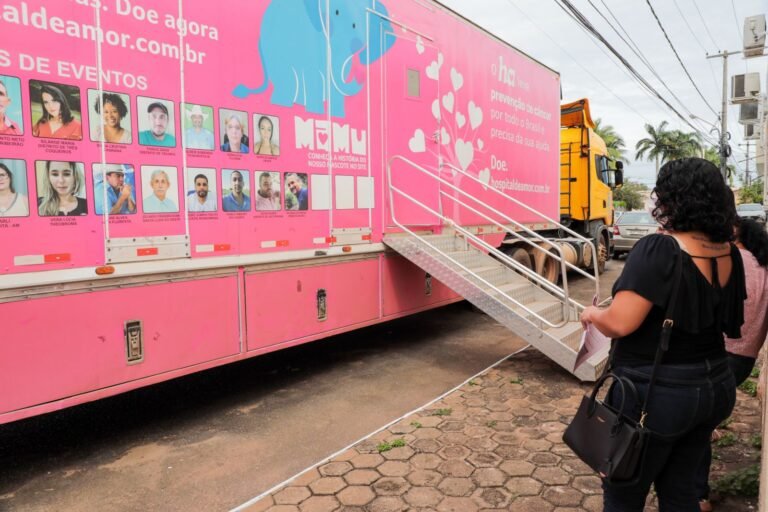 Carreta do Hospital de Amor oferece exames preventivos a servidoras de Porto Velho