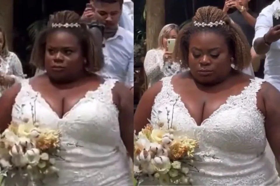 Jojo explica por que entrou com a expressão fechada no casamento