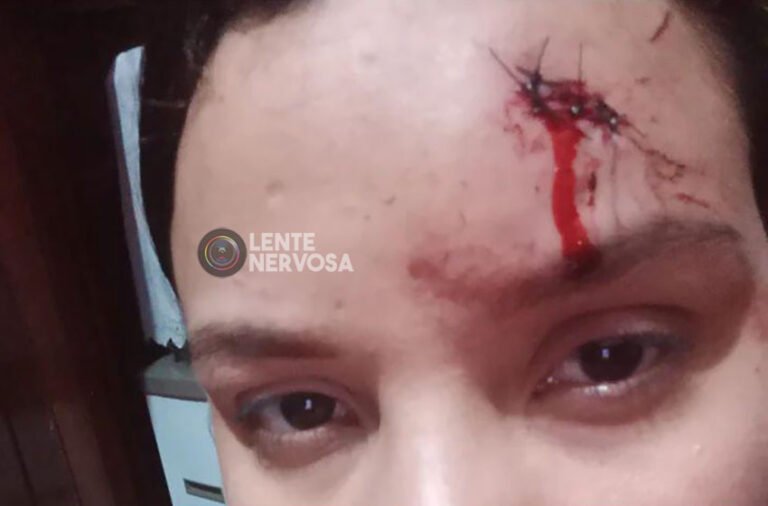 Grávida é socorrida às pressas após ser agredida por marido