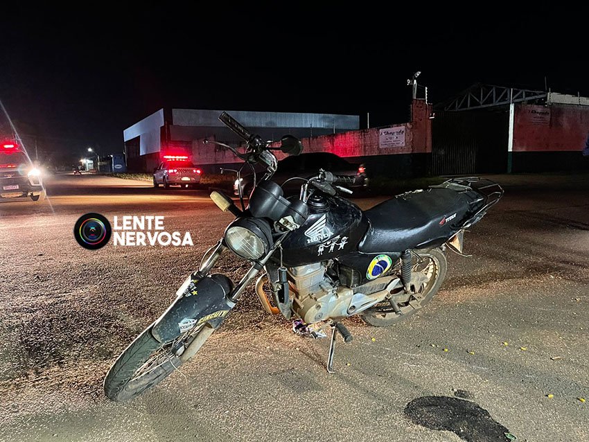 Acidente em cruzamento sem sinalização deixa motociclistas feridos