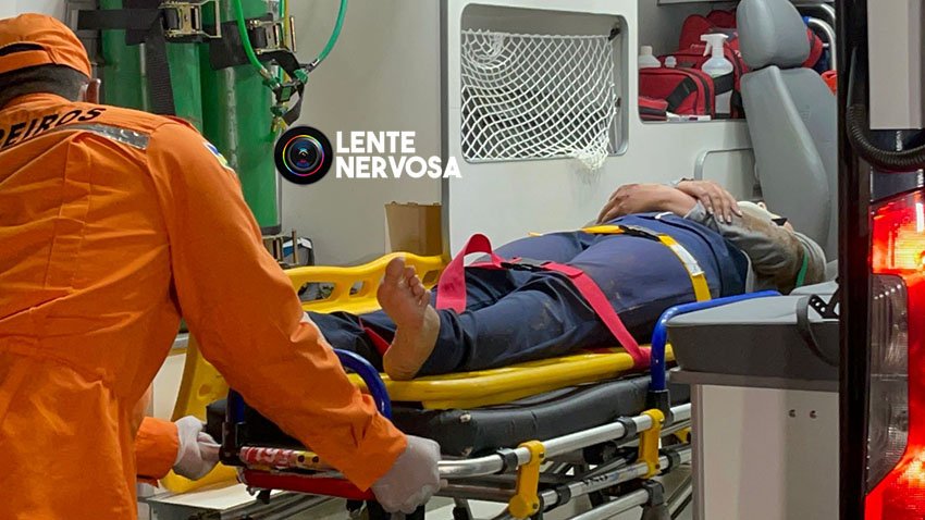 Acidente em cruzamento sem sinalização deixa motociclistas feridos