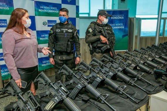 Sistema Penitenciário de Rondônia passa a ter armamentos modernos de alto poder de eficácia para garantir controle e segurança
