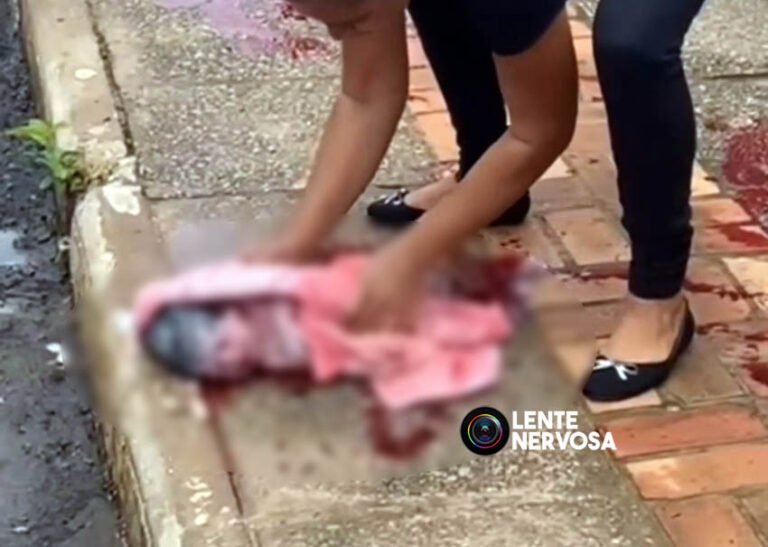 Novo vídeo mostra bebê que nasceu na calçada sendo resgatado – ASSISTA
