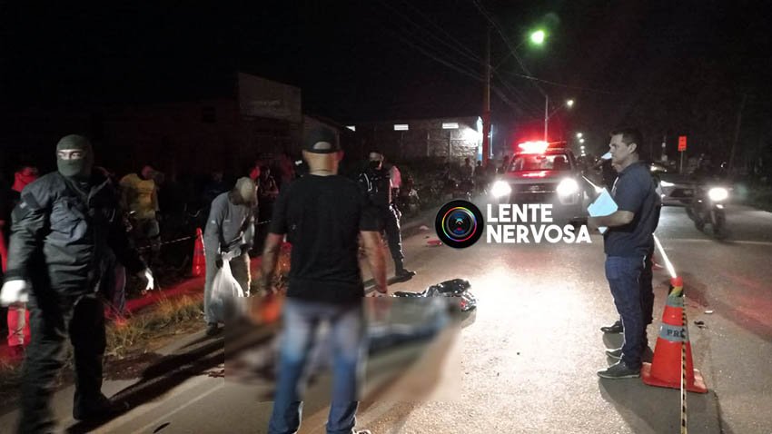 FATAL: homem morre em colisão frontal de motos na zona leste