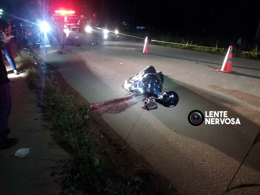FATAL: homem morre em colisão frontal de motos na zona leste