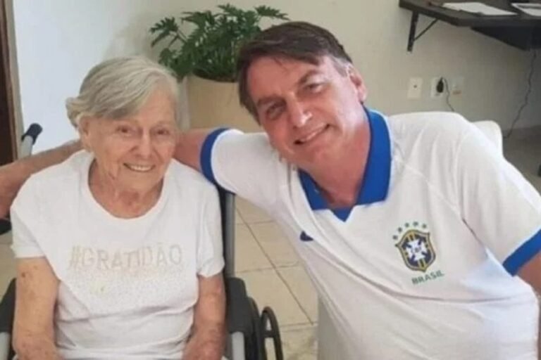 Mãe de Bolsonaro morre aos 94 anos; presidente publicou vídeo – assista