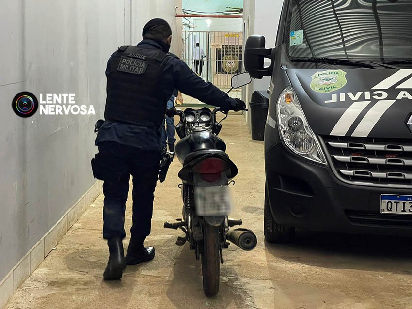 Suspeito é preso na zona leste com moto clonada