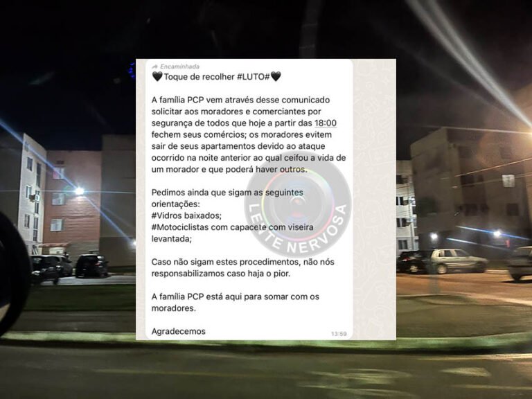 Facção determina toque de recolher no Morar Melhor após execução de morador