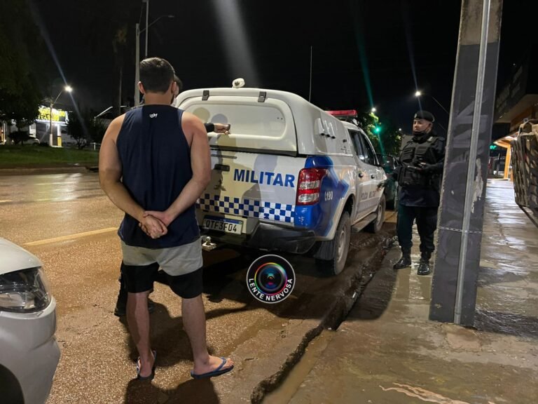 Motorista suspeito é preso pela PM após fuga alucinada pela zona leste