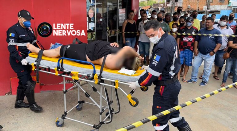 Troca de tiros resulta em apenado baleado no centro da capital