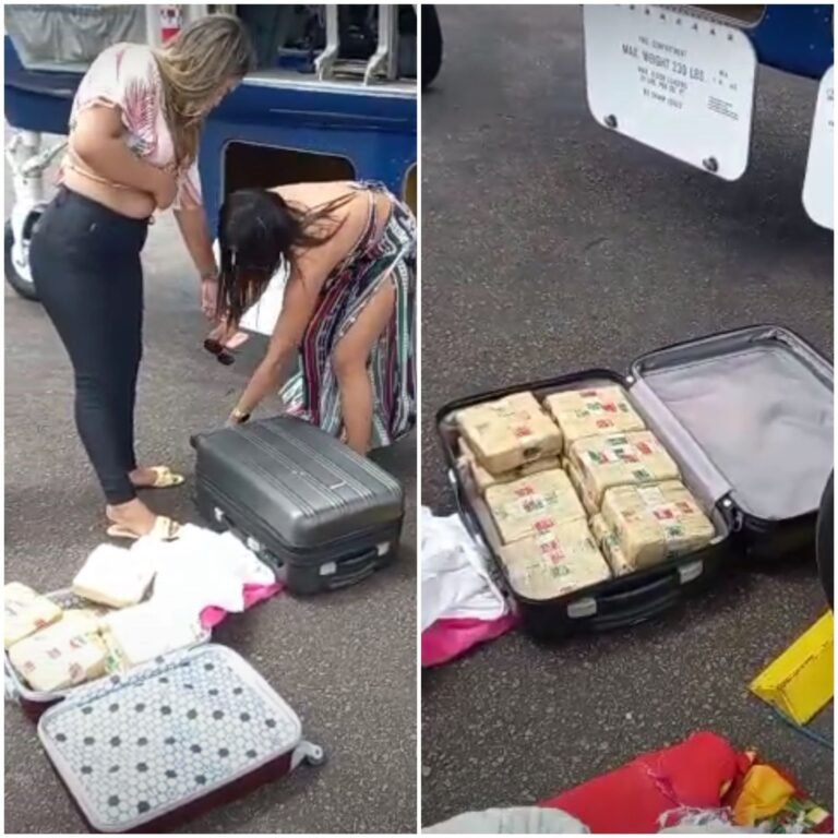 Veja momento em que polícia encontra drogas em malas de blindadas no Aeroclube – VÍDEO