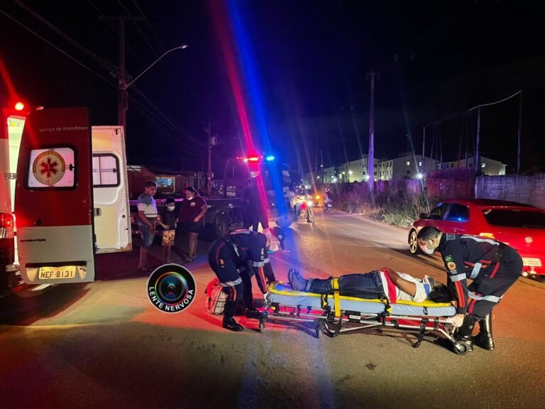 ATUALIZADA – Motorista atropela mulher na zona leste e foge sem prestar socorro; VEJA VÍDEO