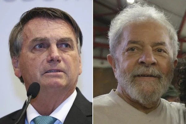 Bolsonaro diminui vantagem de Lula