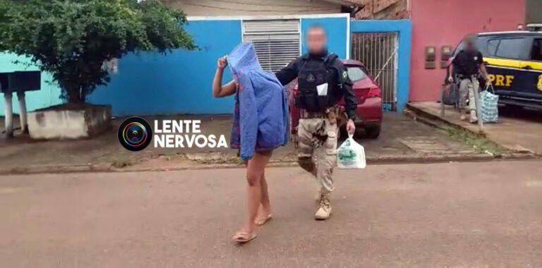 Mula do tráfico é presa pela PRF com cocaína avaliada em R$700 mil