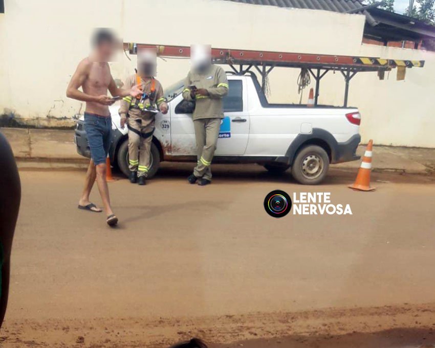Morador afirma ter sido agredido por funcionário da Energisa durante corte de energia; empresa se defende 1 Morador afirma ter sido agredido por funcionário da Energisa durante corte de energia; empresa se defende