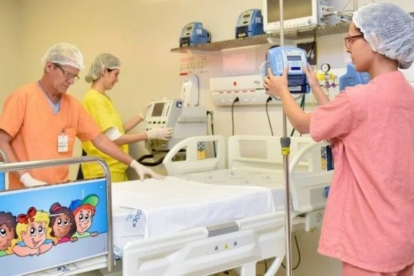UTI de hospital em Goiás retrata gravidade da Covid em crianças