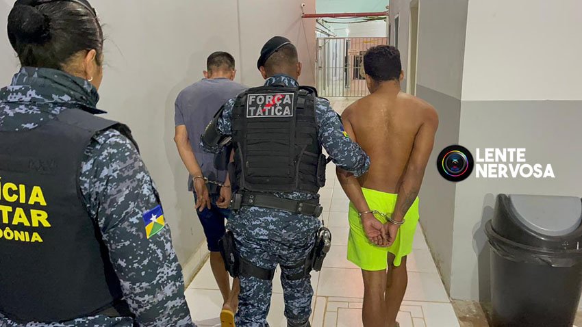 Homem que se exibia com arma é preso pela Força Tática na zona sul