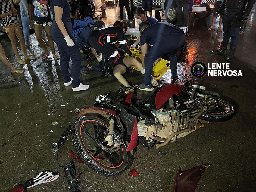 VÍDEO – Motorista embriagado mata motociclista em acidente na capital e foge sem prestar socorro