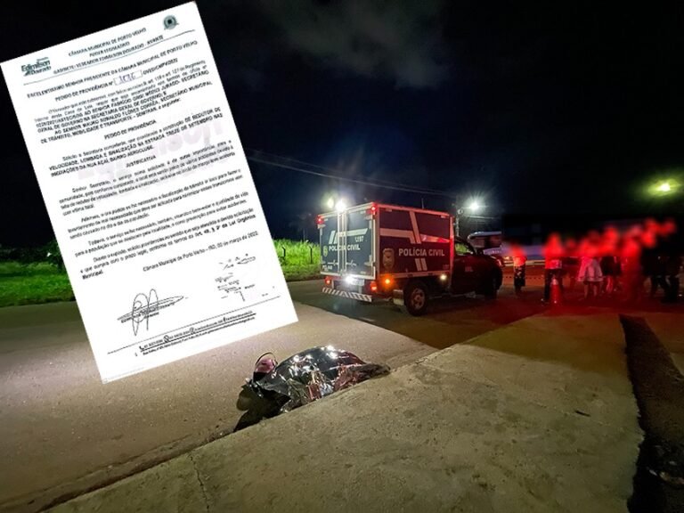 Vereador Edimilson Dourado solicita redutores de velocidade para a Estrada dos Japoneses