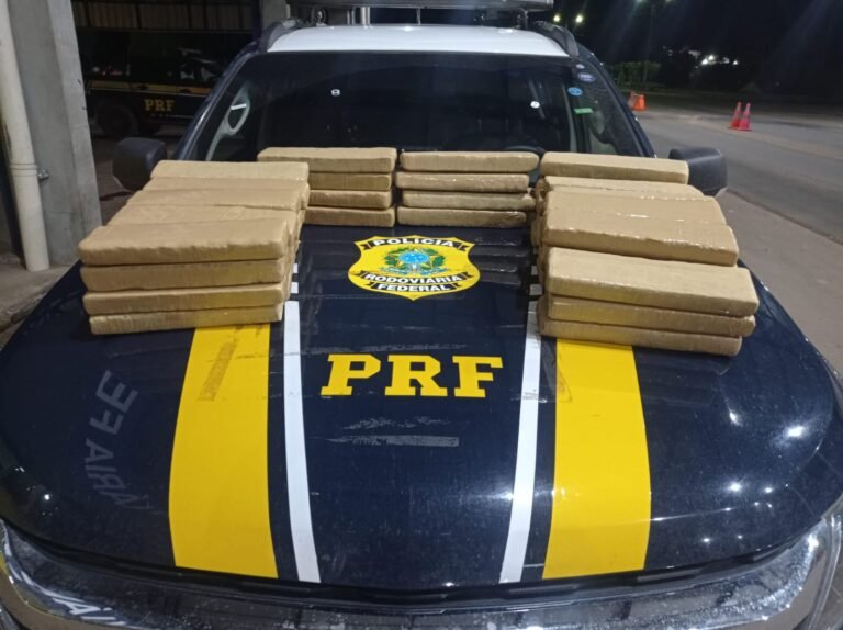 Polícia Rodoviária Federal prende motorista com 51,5kg de drogas em RO