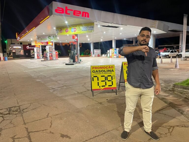 Vereador Dr. Gilber fiscaliza postos de combustíveis contra aumento abusivo de preços