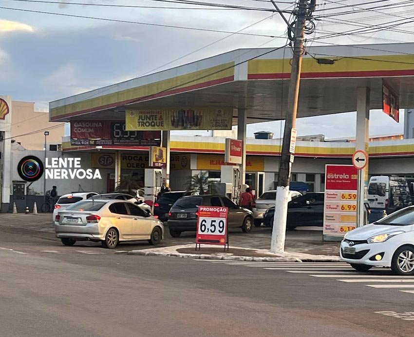 Preço da gasolina dispara e chega a R$7,39 em Porto Velho