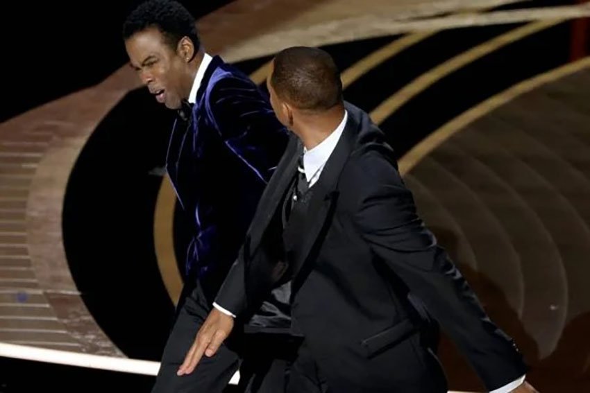 Vídeo: Will Smith dá tapa na cara de Chris Rock após piada ofensiva contra sua esposa