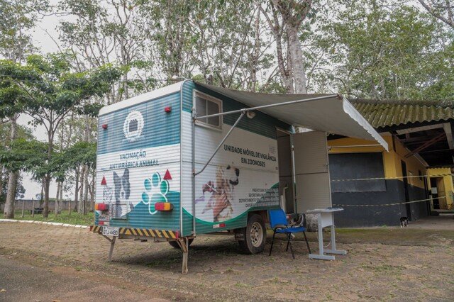 Unidade móvel leva vacinação antirrábica à zona Norte de Porto Velho 1 Unidade móvel leva vacinação antirrábica à zona Norte de Porto Velho