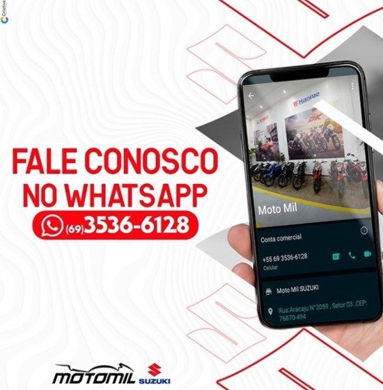 Moto Mil Suzuki traz qualidade em motocicletas e promoções imperdíveis