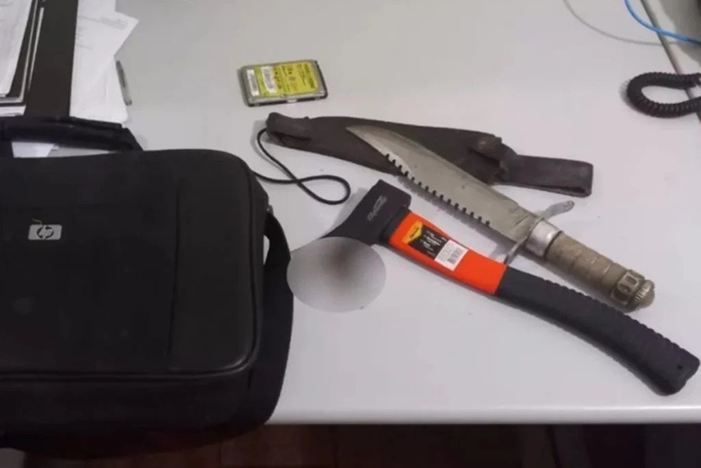 Idosa é morta com golpe de machadinha enquanto rezava na igreja em GO 1 Idosa é morta com golpe de machadinha enquanto rezava na igreja em GO