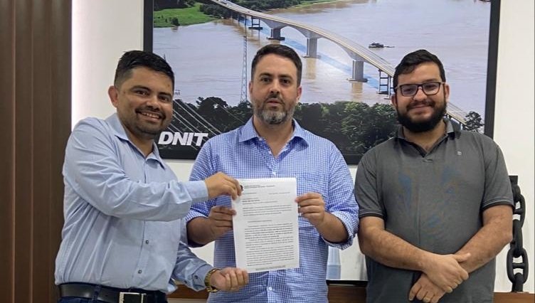 Jesuíno Boabaid e Leo Moraes buscam junto ao Dnit, mais segurança aos ciclistas