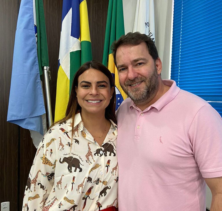 Presidente do Republicanos, Alex Redano dá boas vindas à deputada Mariana Carvalho ao partido