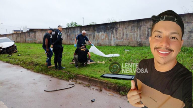 Grave acidente resulta em morte de jovem na zona leste
