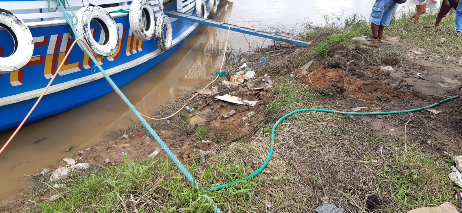 Criminosos caem no Rio Madeira após fugirem de abordagem da PRF, na capital