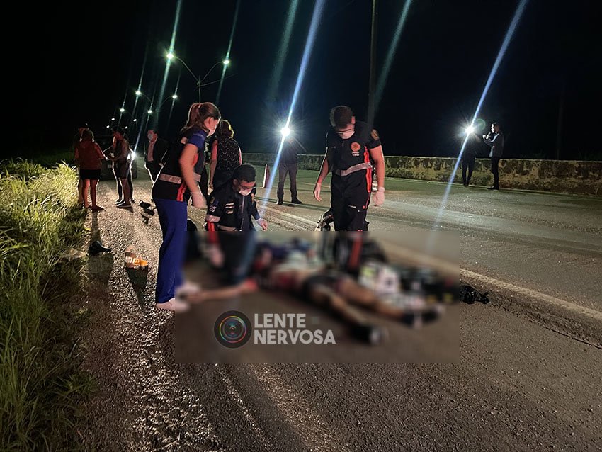 Vídeo: motorista foge após atropelar e matar ciclista em Porto Velho