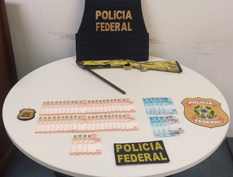 Mulher é presa com notas falsas de real e arma