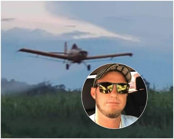 Avião cai e mata piloto em Espigão do Oeste 1 Avião cai e mata piloto em Espigão do Oeste