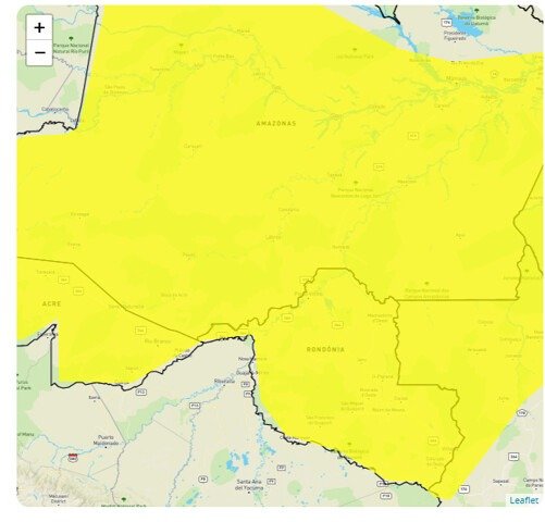 Inmet alerta sobre possibilidade de fortes chuvas em Rondônia