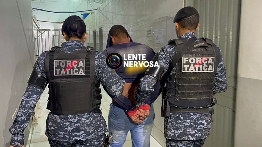 Força Tática apreende revólver e morador é preso no Morar Melhor
