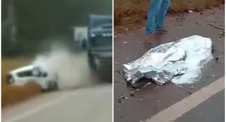 Últimas Notícias 1 VÍDEO – Idoso morre ao colidir em carreta na BR-364 em frente ao Salsalito