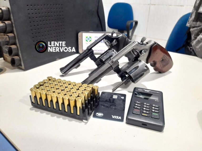 Últimas Notícias 4 Suspeito é preso com armas dentro de mochila no Morar Melhor
