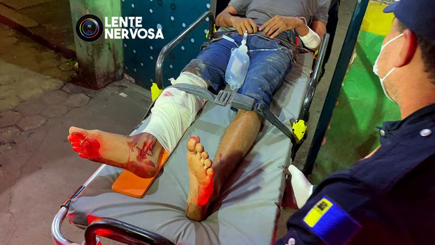 Amigos são baleados enquanto conversavam no Cristal da Calama